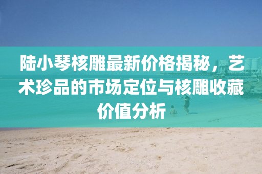 陸小琴核雕最新價(jià)格揭秘，藝術(shù)珍品的市場(chǎng)定位與核雕收藏價(jià)值分析