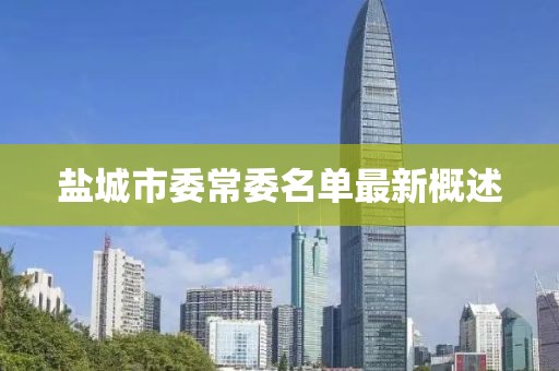 鹽城市委常委名單最新概述