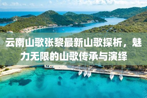 云南山歌張黎最新山歌探析，魅力無限的山歌傳承與演繹