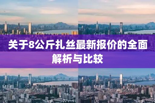 關于8公斤扎絲最新報價的全面解析與比較