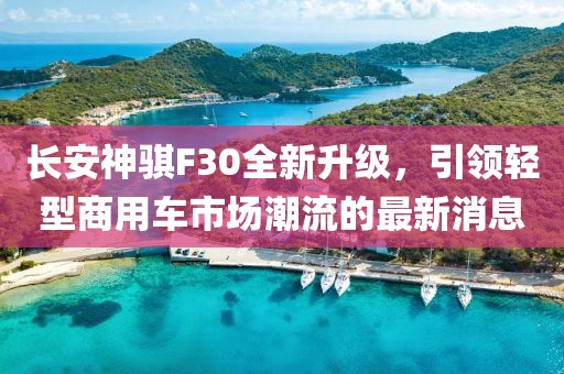 長(zhǎng)安神騏F30全新升級(jí)，引領(lǐng)輕型商用車(chē)市場(chǎng)潮流的最新消息