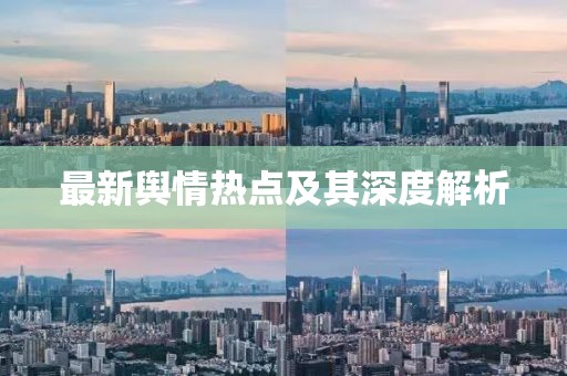 最新輿情熱點(diǎn)及其深度解析